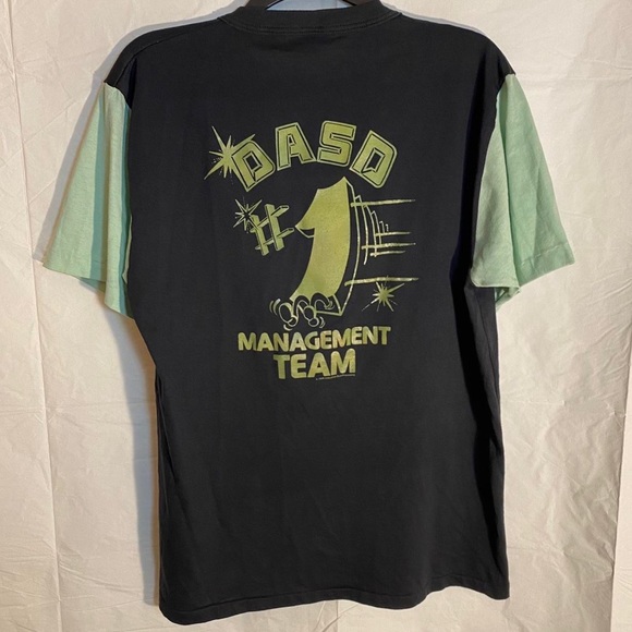 Vintage 80s 1985 Data Processing DASD Computer Technology T Shirt - Picture 3 of 4